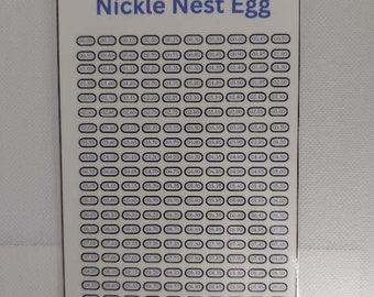 Laminated Nickle Nest Egg!! available in A5 0r 8 x 10 sizes.