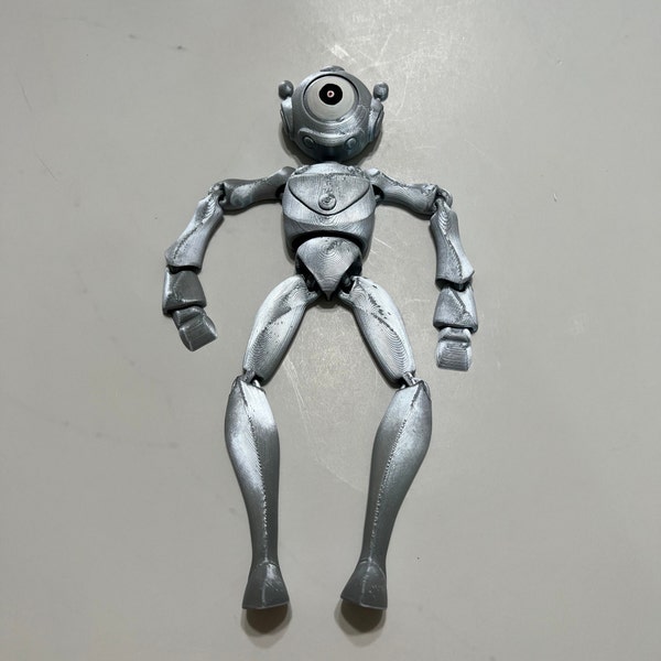 Flexi Robot Toy Articulated & Movable