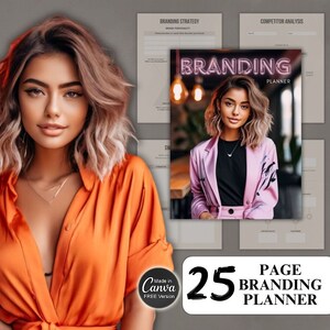 MRR Brandingplaner | Branding Planner & Workbook mit Master Wiederverkaufsrecht | Markenkonzept | Kleine Unternehmen Branding | Branding Arbeitsbuch