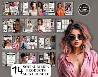 ENORME bundel socialmediaproducten + canvasjablonen + MRR | Sociale media mrr plr | Socialmediabundels | Canvassjablonen | mrr meerdere personen D-V-Y