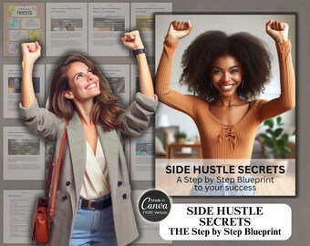 Side Hustle Secrets Blueprint | Side Hustle Secrets with Master Resell Rights | Side Hustle Secrets Blueprint Guide PLR Done-For-You DFY