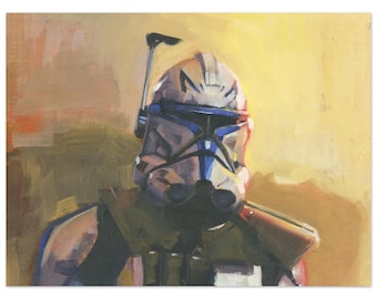Captain Rex Kunstdruck: Star Wars Clone Wars Sammlerstück