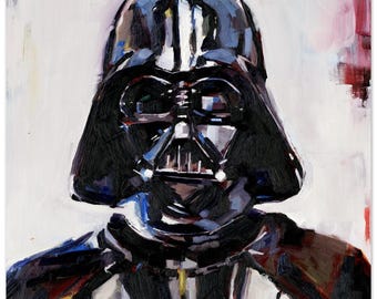 Darth Vader Art Print | Original Painting Sci-Fi Poster
