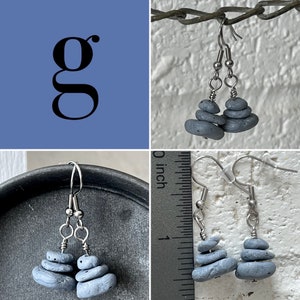 Cairn Earrings Silver main image 1