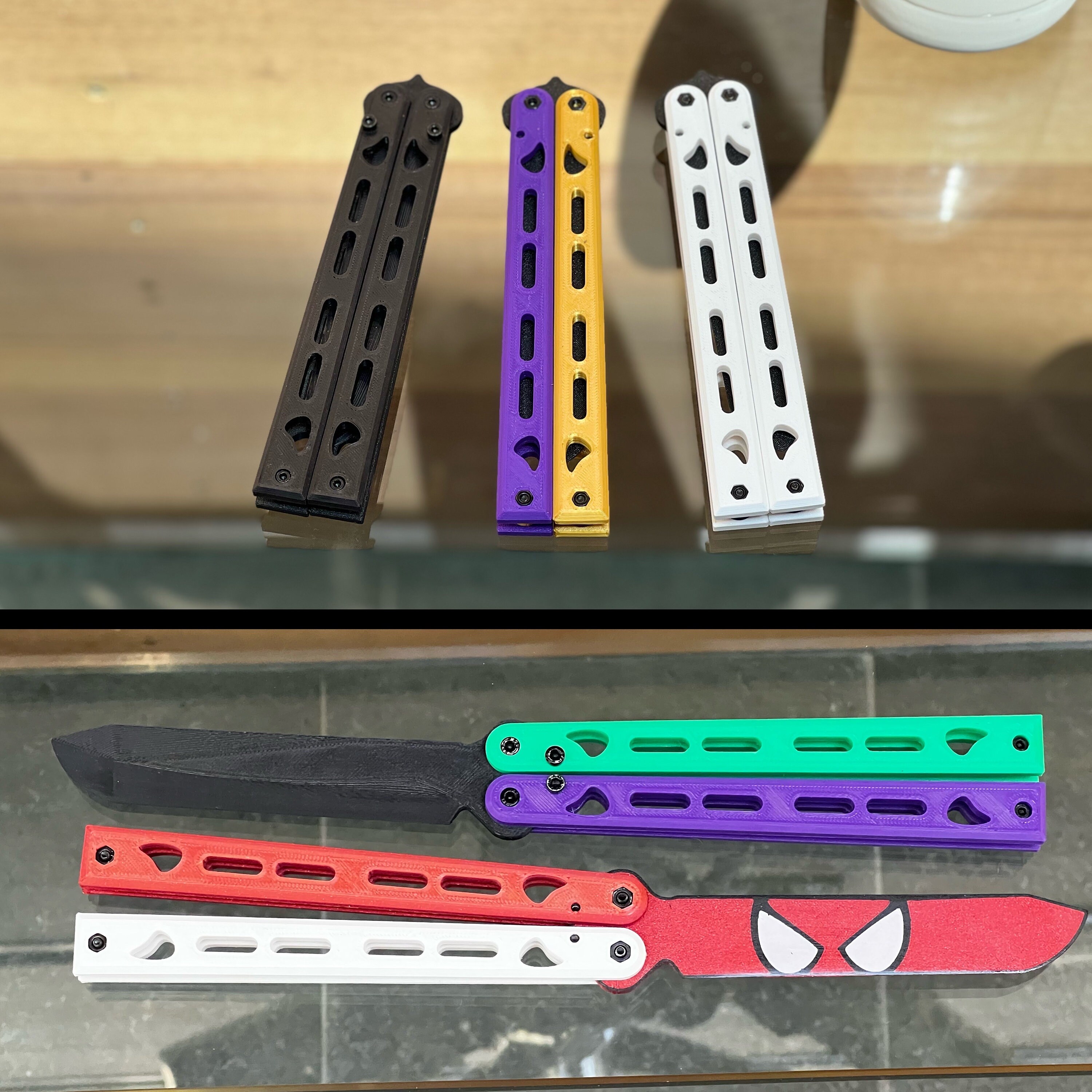 Ball Bearing 3D Printed Balisong Etsy
