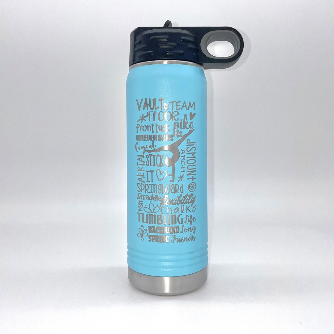 Customizable Gymnastics Water Bottle - Etsy