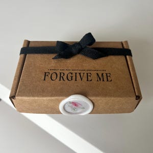FORGIVE ME reasons why / open me when envelopes! Gift for him, gift for her, apology gift