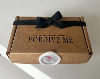 FORGIVE ME reasons why / open me when envelopes! Gift for him, gift for her, apology gift