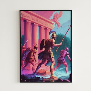 Vaporwave Roman Battle
