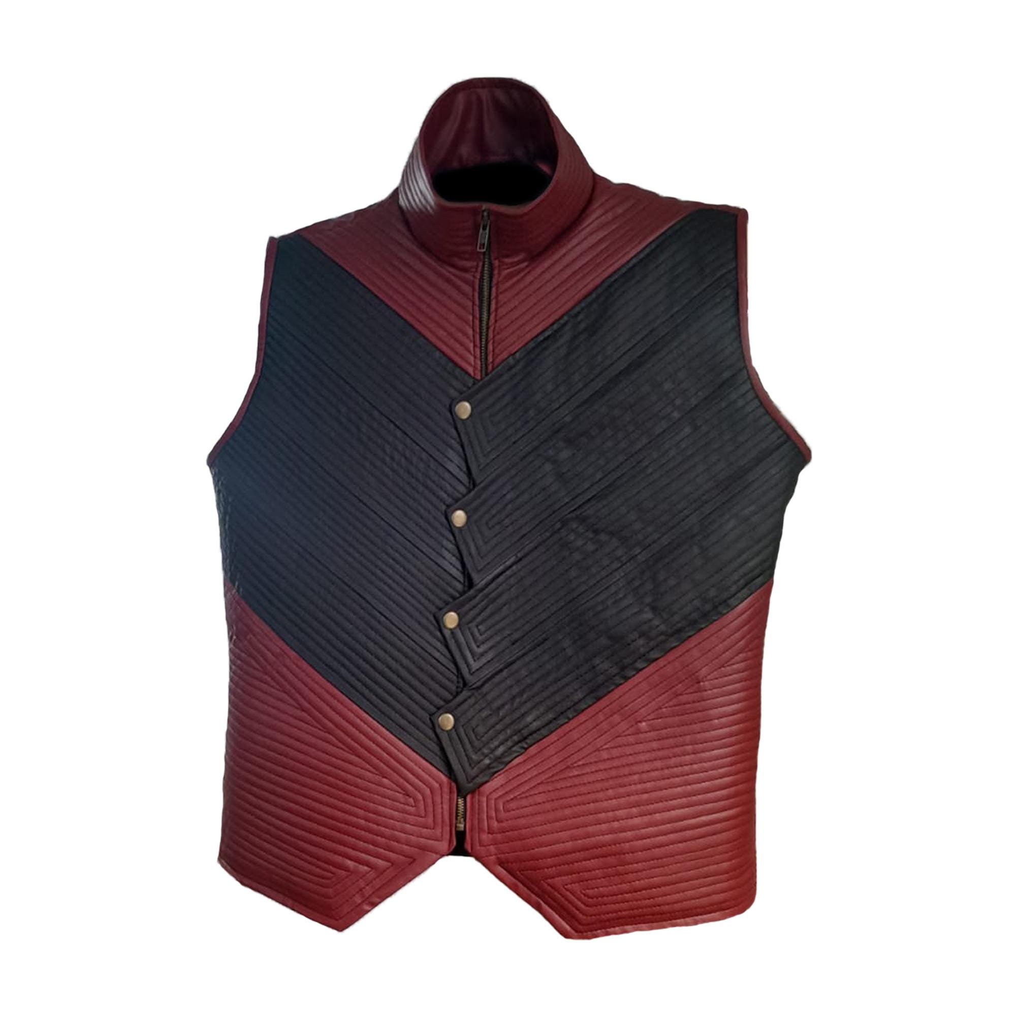 Handmade Black Vest - Etsy