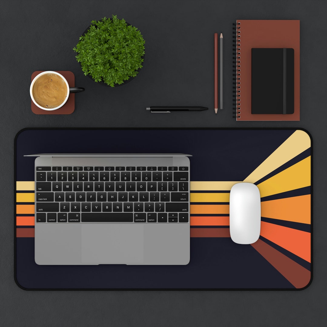 Modern Style Desk Mat DESK MAT White Desk Mat Gray Desk Mat Etsy