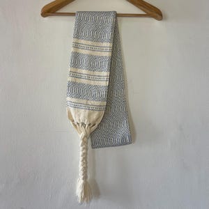 Mexican belt Faja PALMITA • 100% cotton • handmade in Oaxaca • two sizes image 6