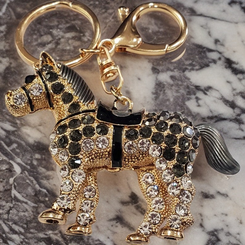 Horse Keyring Cowboy Horse Keychain Horse Keyrings purse Horse Pendant Charms Horse Gifts for