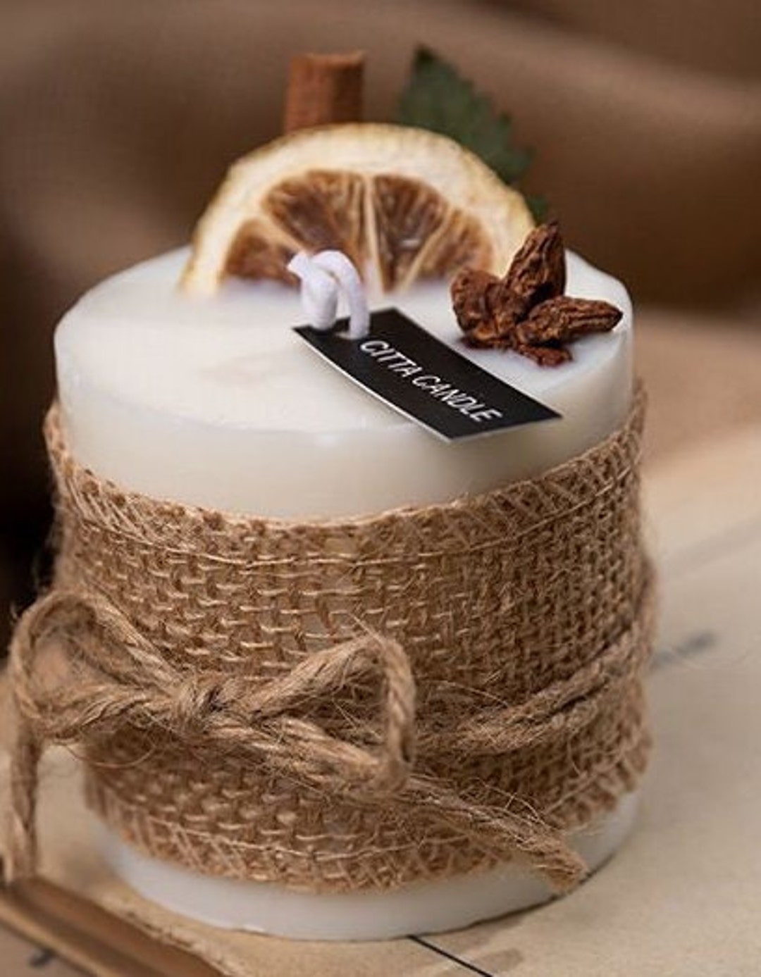 Candle Scented Candle GIFT Candlehandmade CANDLE Natural Etsy