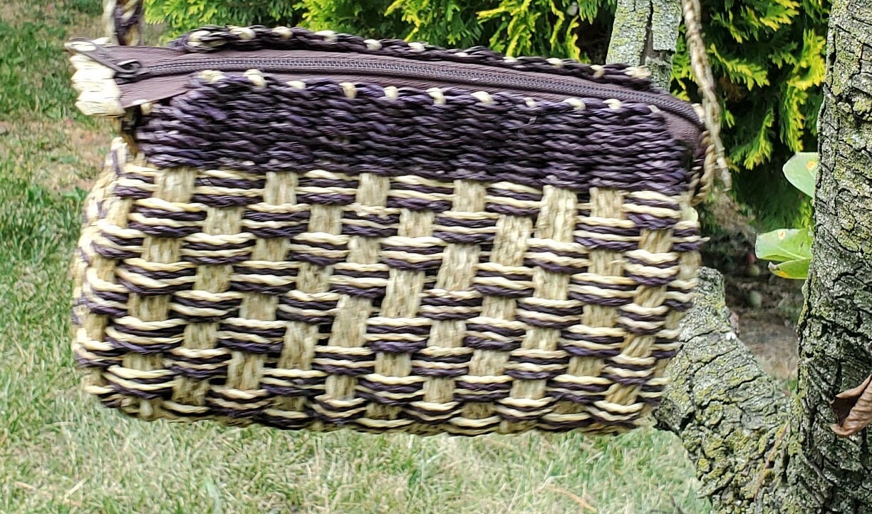 Philippines' Sling Baghandmade Sling Bag Abaca Fiber Bags shoulder Bag