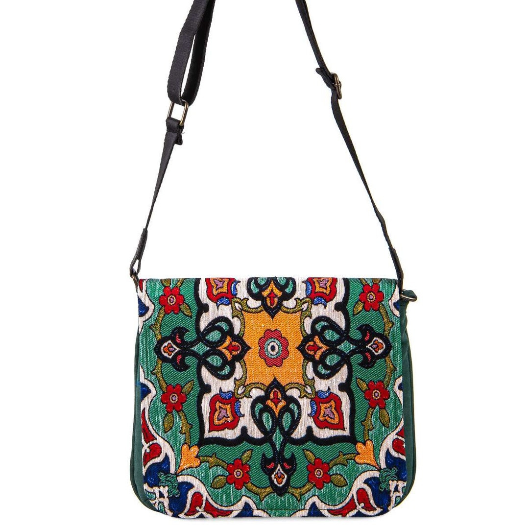 Woman Handbag Beautiful Bagblue Shoulder Bag adjustable Etsy