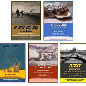 Dialectical Journal Bundle for Novels, High School, Middle School, Homeschool, Digital Teaching Resource, English, Mini-Lesson Units,