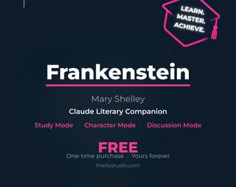 Frankenstein Claude Literary Companion