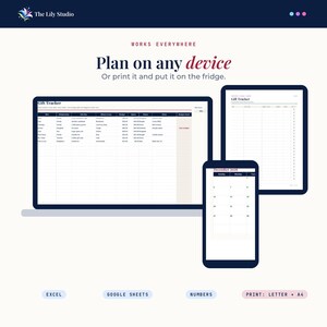 Planner shown on a laptop, tablet and phone