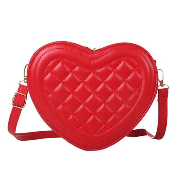 Fashion Love Heart Shaped Shoulder Crossbody Bag