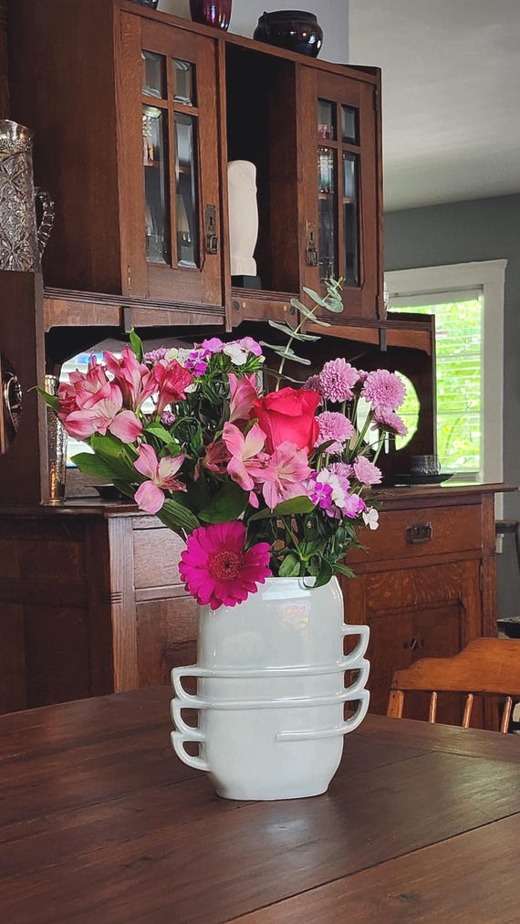 Stacked Teacup Vase