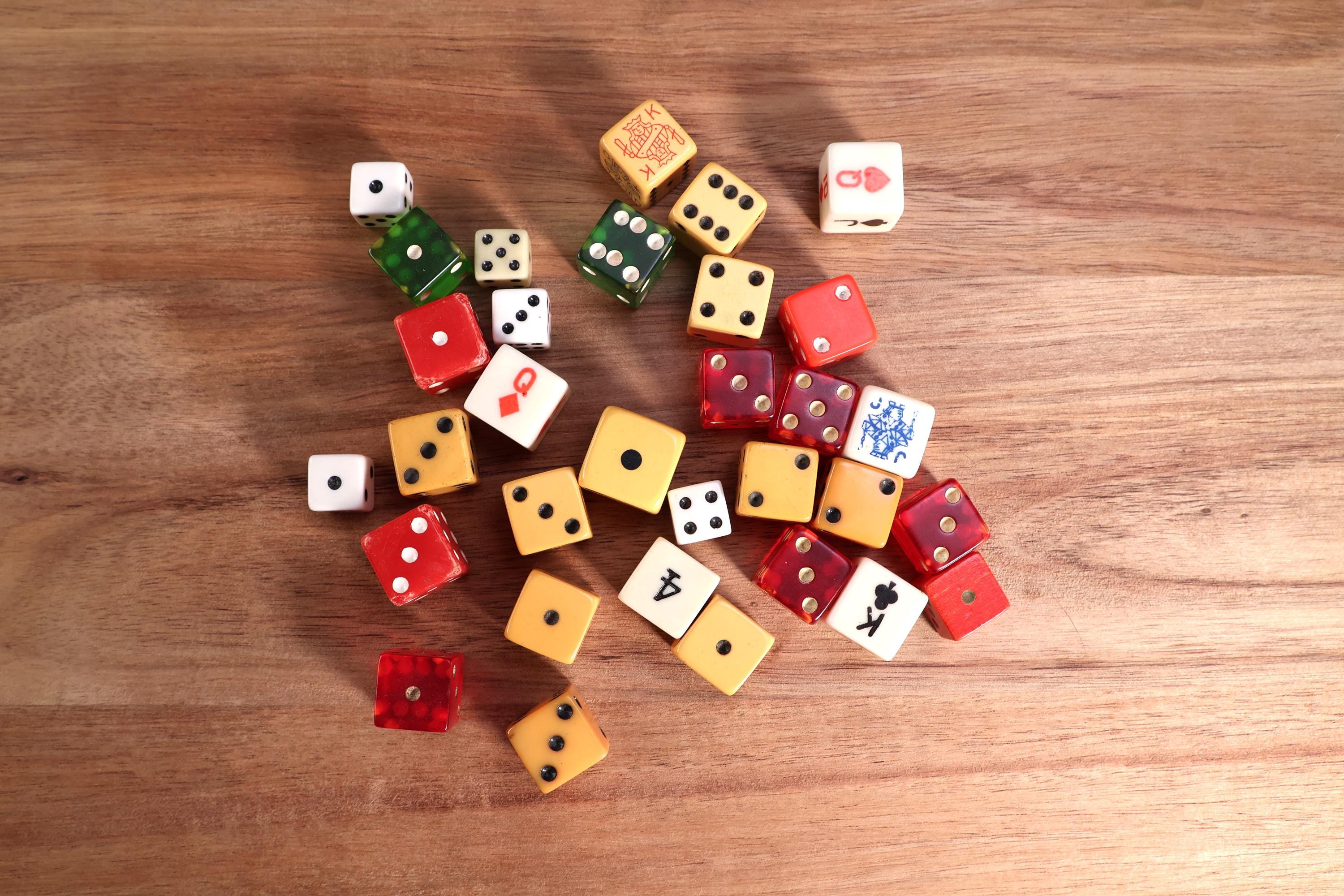 Vintage poker dice - Etsy 日本