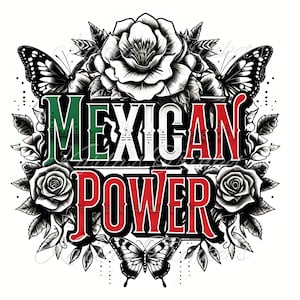 Mexican Clipart, Latino Black and White Sublimation PNG, Latina Clipart, Chicano Art, Cholo Lowrider Digital Download