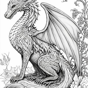 Digital Coloring Pages: Fantasy MEGA Bundle over 400 pages