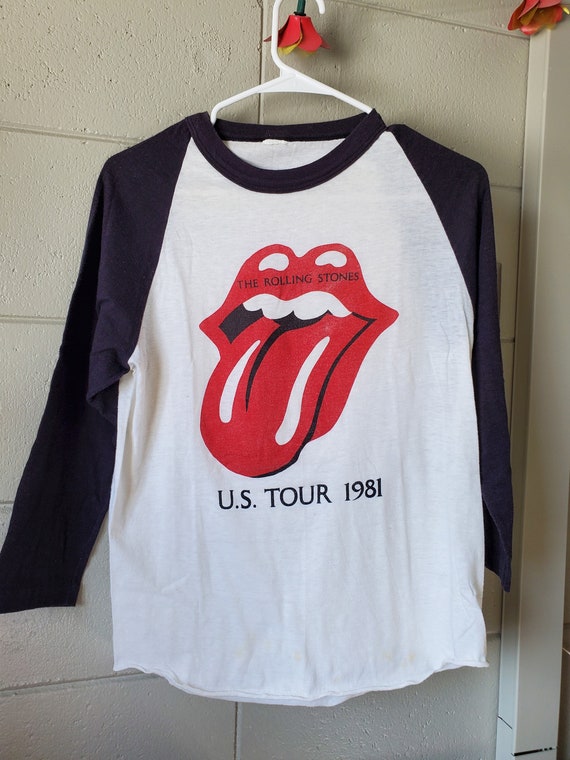 Rare 1981 Rolling Stones Tour Shirt