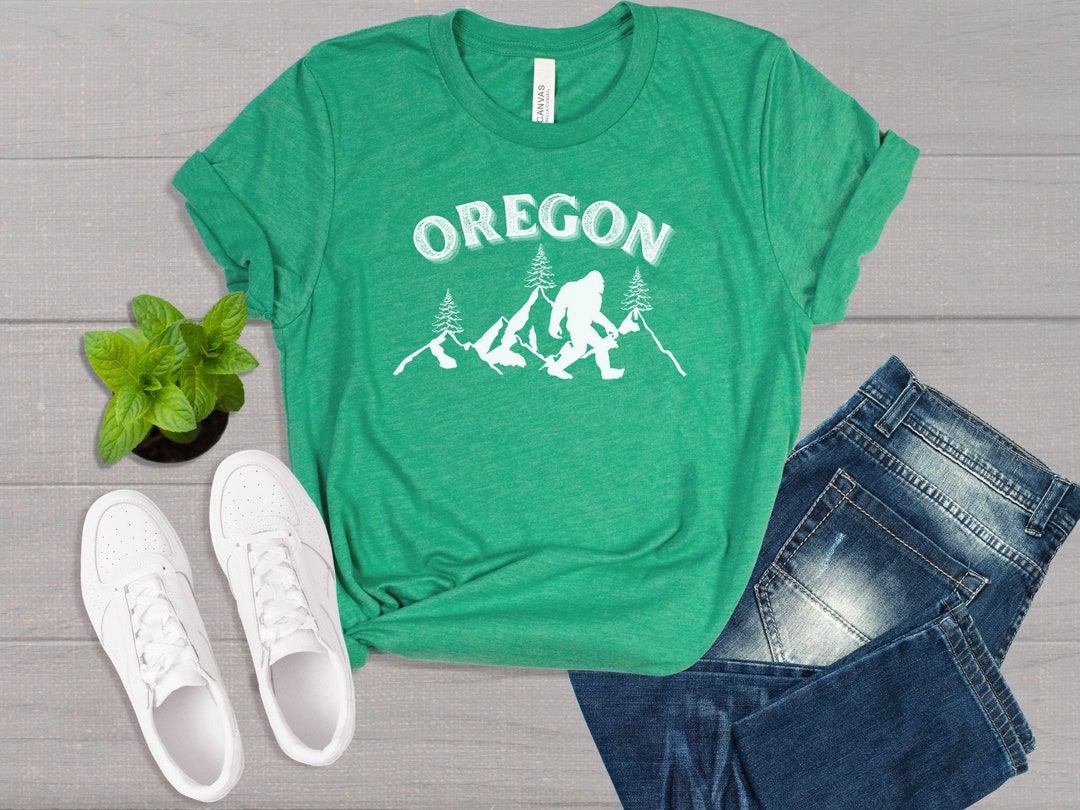 Oregon Shirt, Pacific NW T-shirt, Bigfoot Shirt, Sasquatch Shirt, West ...