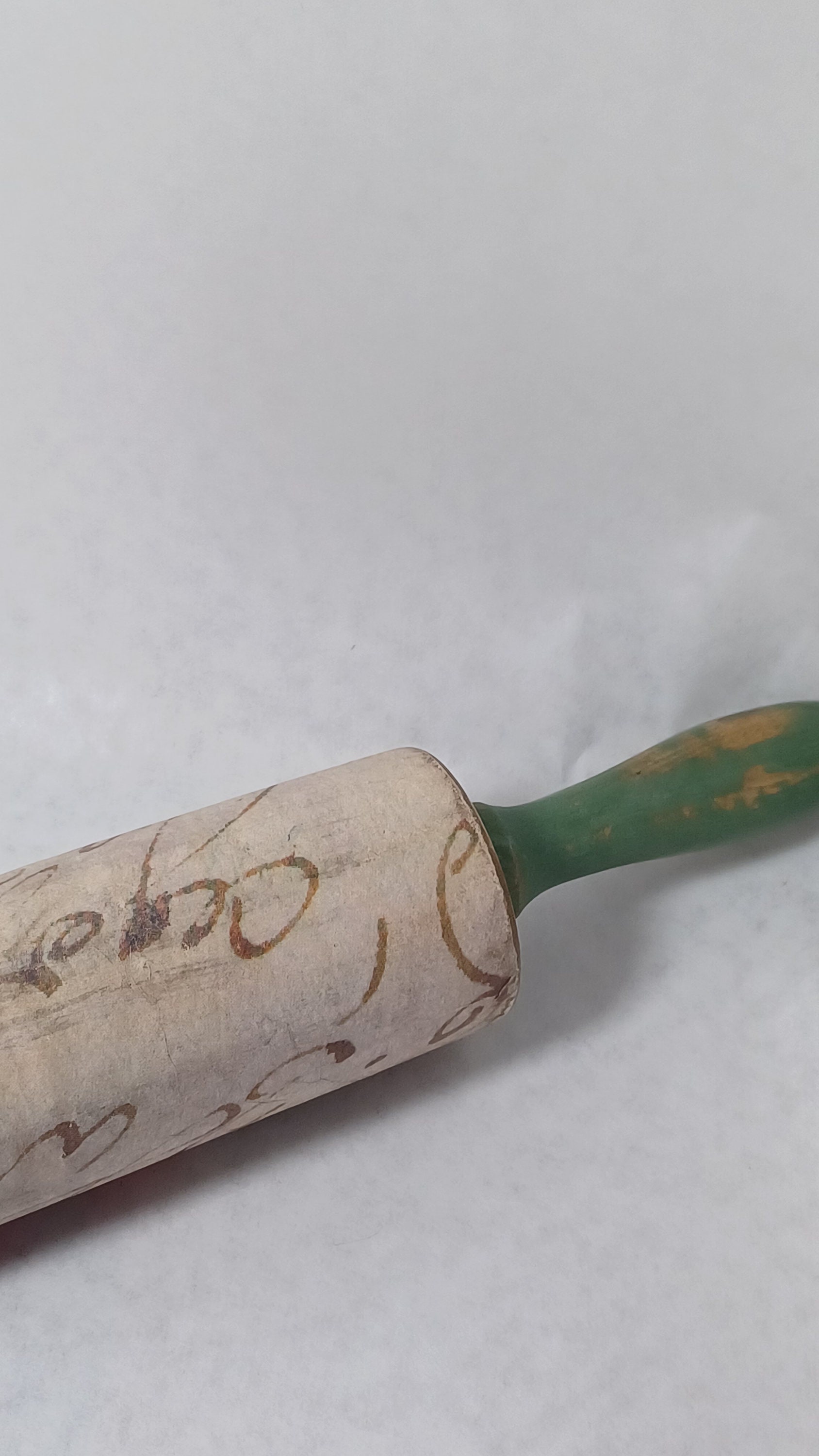 Beautiful Decoupaged Solid Wood Decorative Rolling Pin Etsy