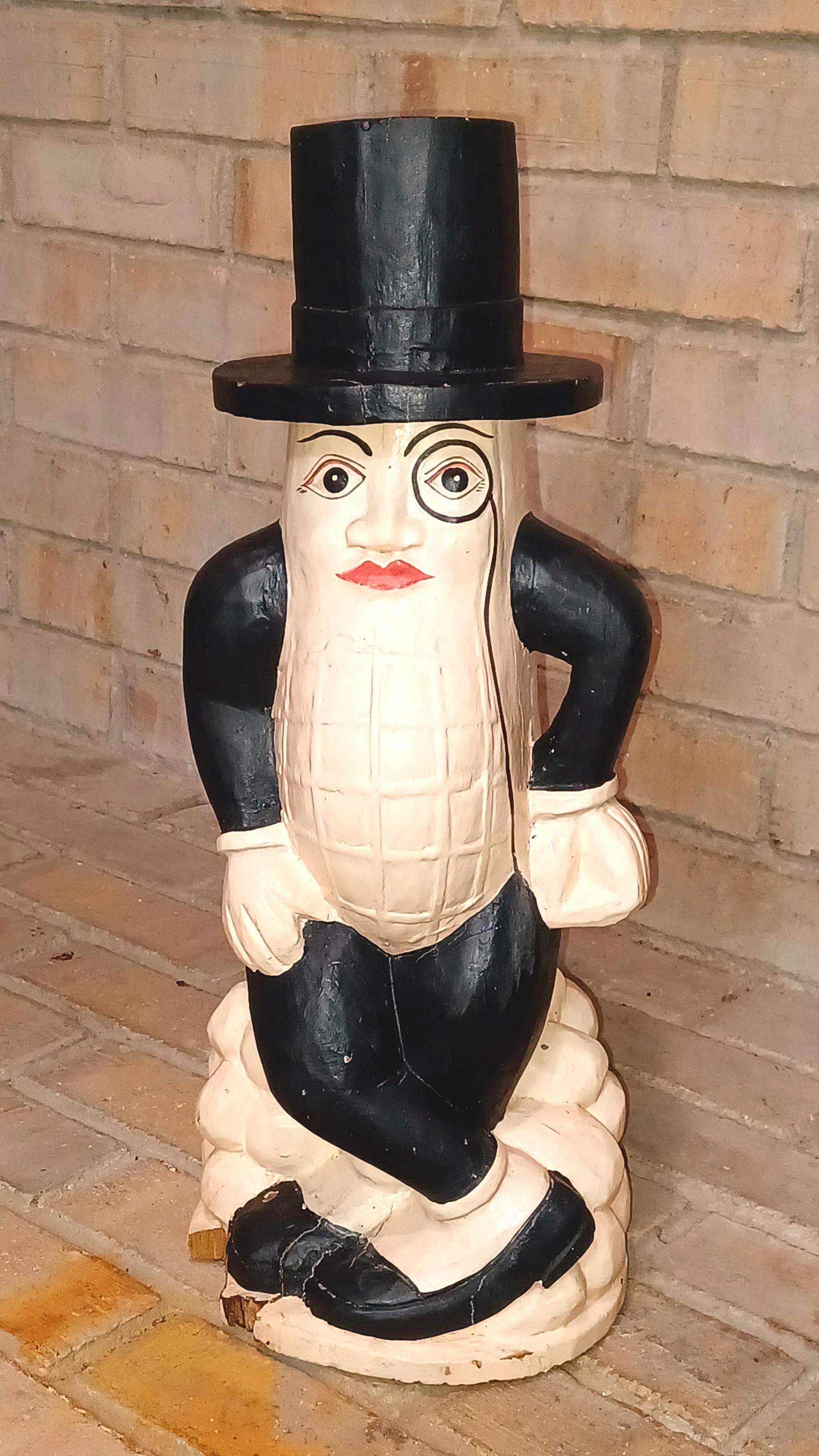 Mr Peanut Statue - Etsy