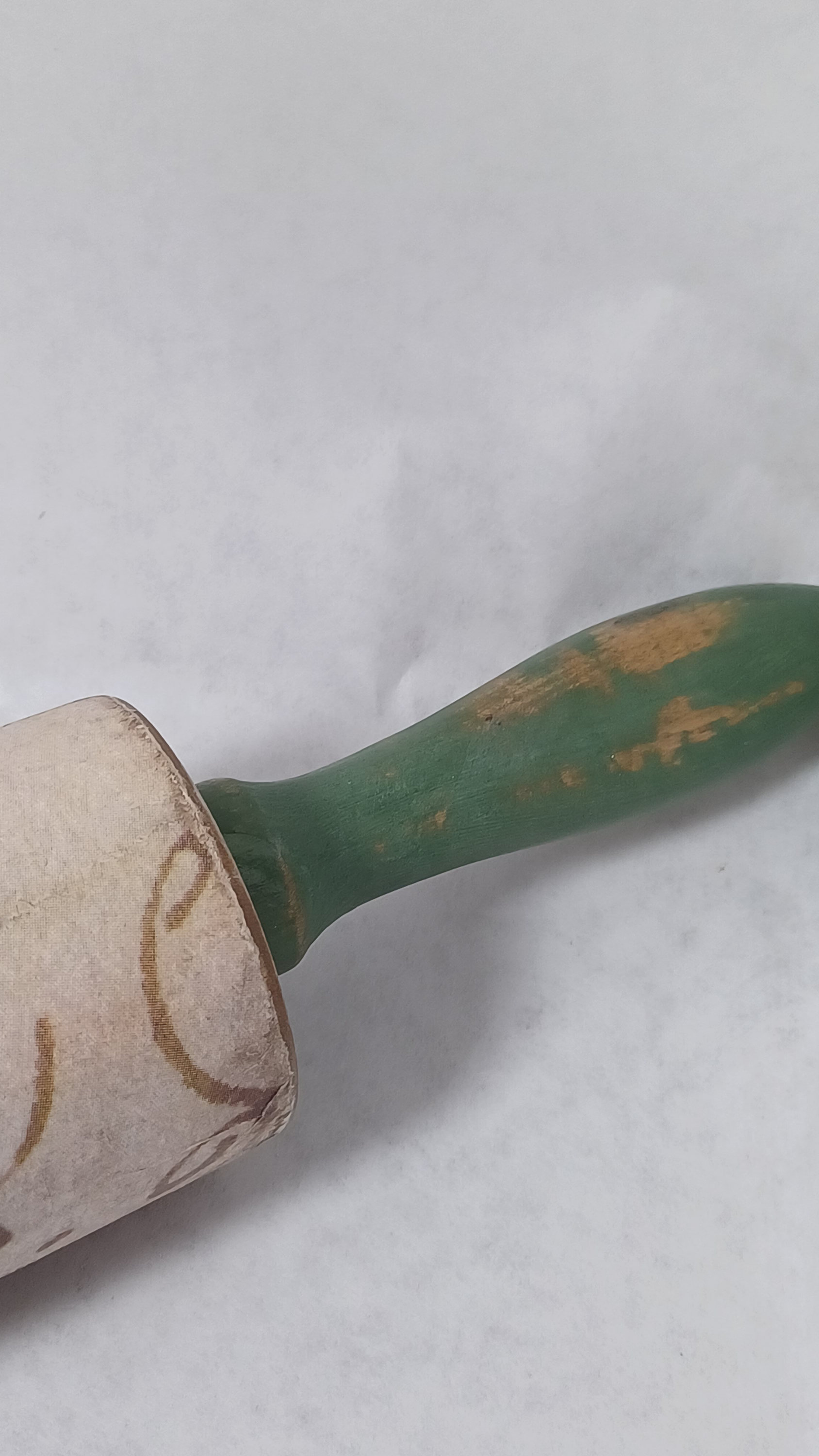 Beautiful Decoupaged Solid Wood Decorative Rolling Pin Etsy