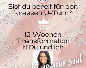 HEAD 2 HEART 1:1 VIP Mentoring - 12 Wo Transformation + Magic - Self Empowerment - Mental Health - Soulful life Coaching Aura Reading