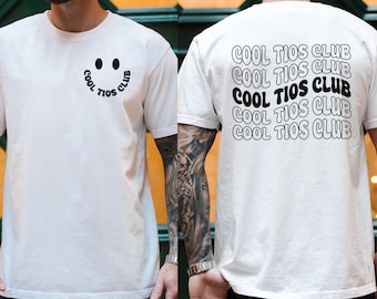 Cool Tios Club Shirt, Cool Uncle T-shirt, Pregnancy Announcement Shirt for Tio, New Uncle Shirt, Tio to Be Tee, Funny Gift for Tio