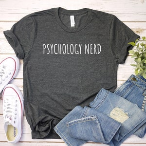 psychology nerd shirt, psych shirt, psychology tshirt, psychology graduate, psychology gifts, psychologist gift, therapist shirt