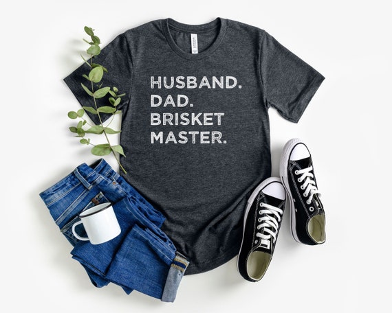 Husband Dad Brisket Master Shirt, Brisket T-shirt, Grilling Shirt, Barbecue Shirt, Bbq Gifts, Father's Day Gift