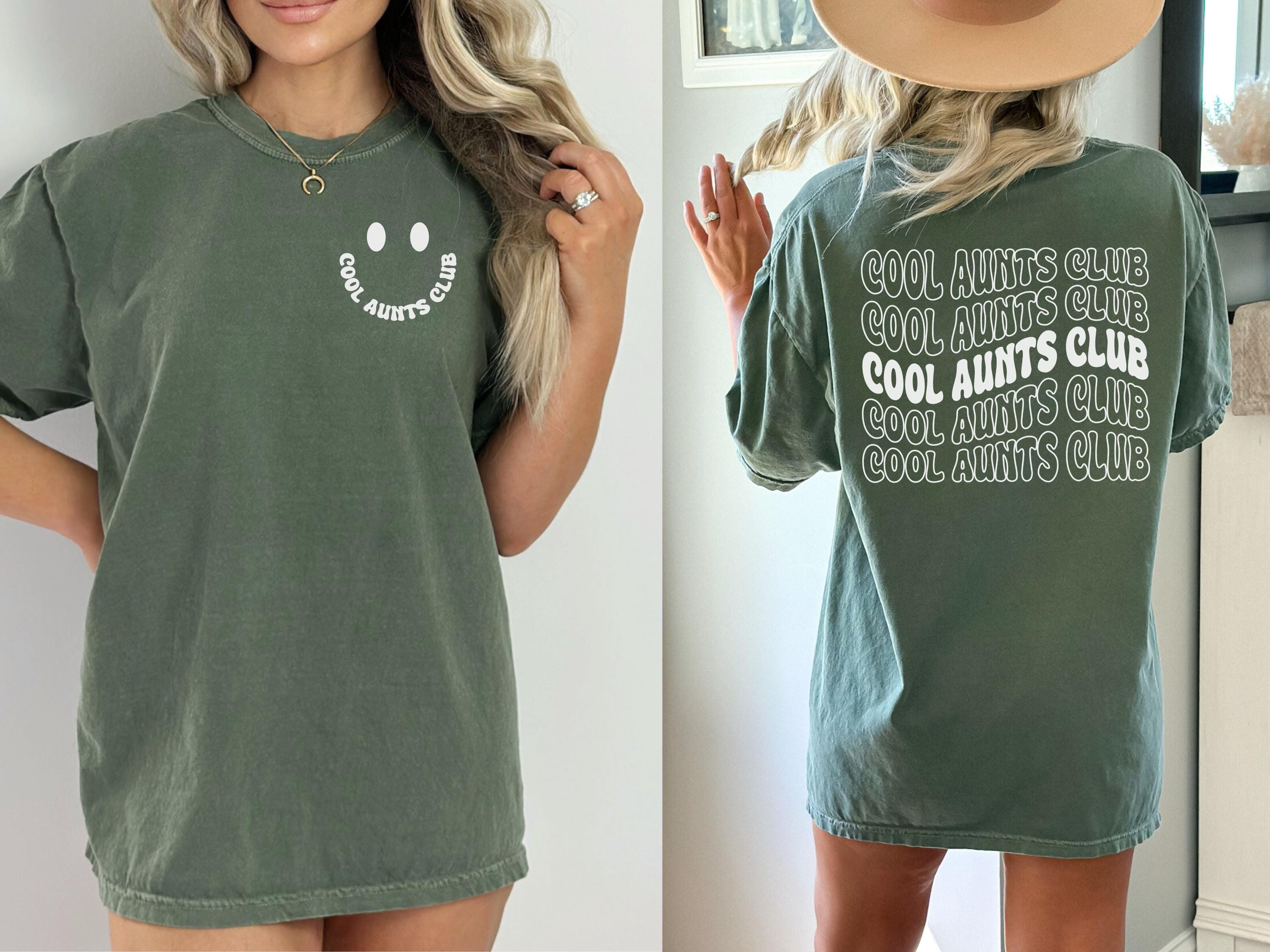 Cool Aunts Club Shirt, Comfort Colors Aunt T-shirt, Auntie Shirt, Gift for Aunt, Cool Aunt Tee, New Aunt Shirt, Future Aunt Gifts
