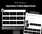 90 DAY VISION TEMPLATE - 12 Week Notion Planner