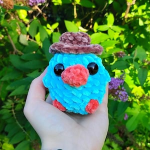 Crochet Platypus amigurumi plush