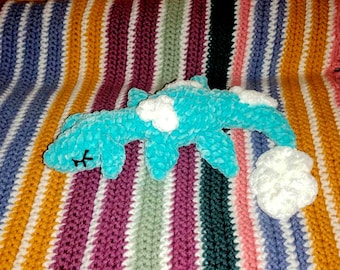 Crochet cloud nessie sea monster