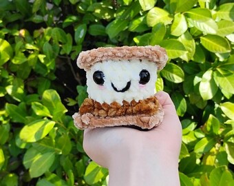 Crochet Smore Plushie Amigurumi