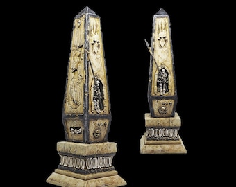 Obelisk Scenery DnD wargames Terrain Miniatures Dungeons & Dragons RPG fantasy Tabletop Boardgames TTRPG diorama