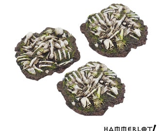 Bunch of Bones, 28mm 32mm Scenery, wargames. Terrain Dungeons & Dragons, Boardgames, wargames, modeling. Original Hammerlot Games models