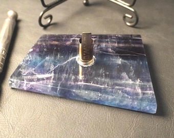 MagRock Dynavap Stand #2416 (Rainbow Flourite)