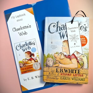 Charlotte&#39;s Web Lapbook Kit - Novel Themed Lapbook Kit