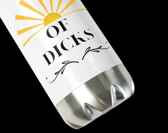 Edelstahl Trinkflasche - Lustiger Spruch