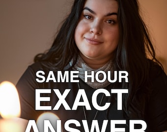 Same Hour Blind Tarot Reading, Psychic Medium, Spiritual Advice