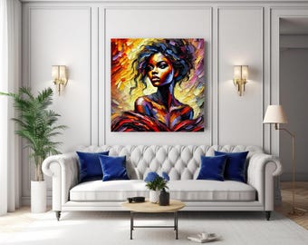 AI Art Prompt Guide : portraits expressionnistes de femmes noires (PDF)