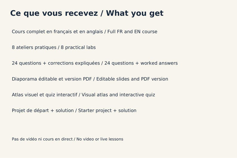 Software Engineering Python SQL – Cours Avancé Pdf + PowerPoint + Tests + Projet Corrigé | Architecture, Transactions, Api | FR/EN image 2
